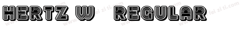Hertz W03 Regular字体转换